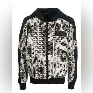 Balmain Paris PB Monogram hoodie